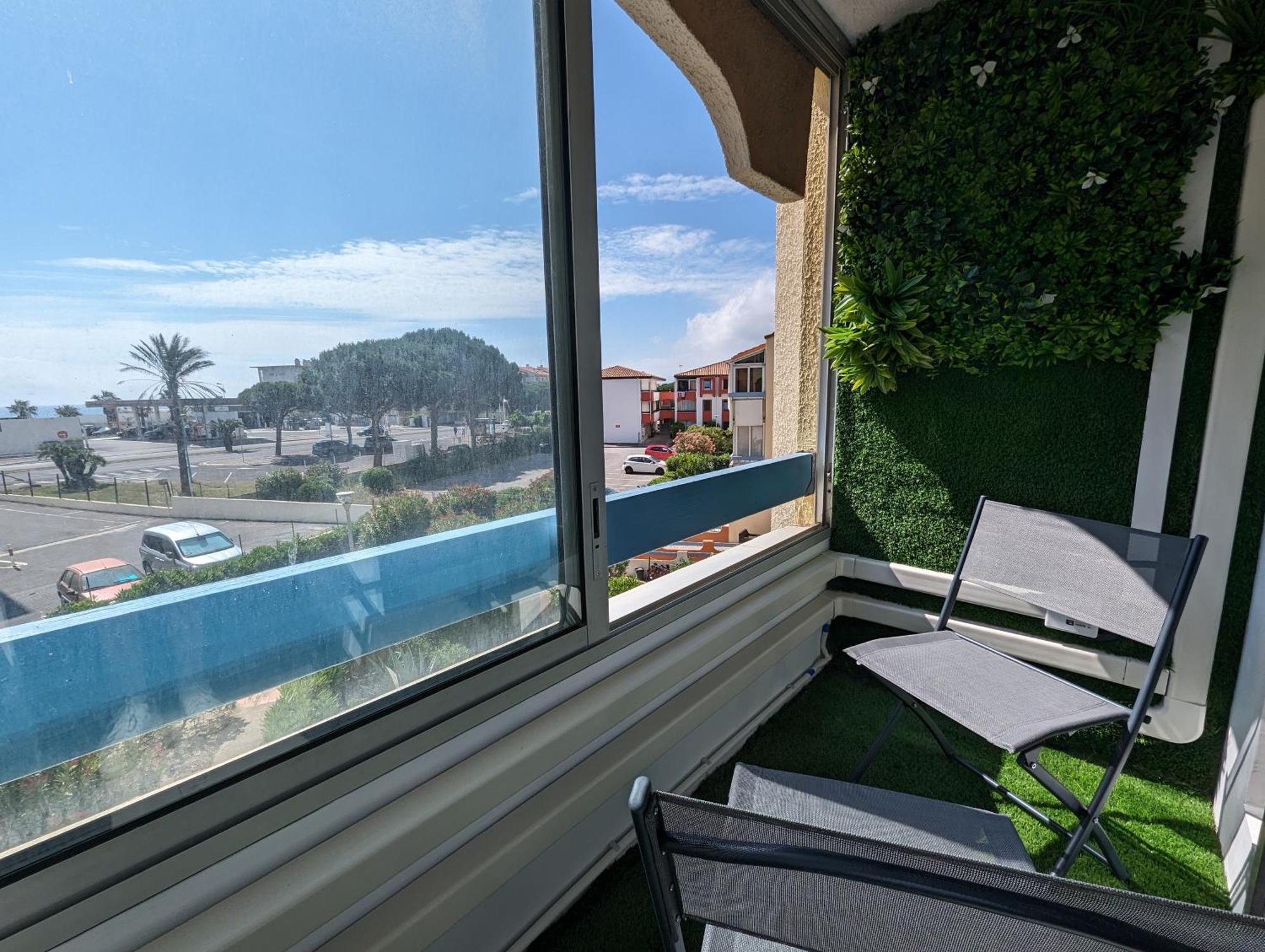 Appartement T2 Cabine, En Bord De Mer, Wifi Et Climatisation Saint-Cyprien Kültér fotó